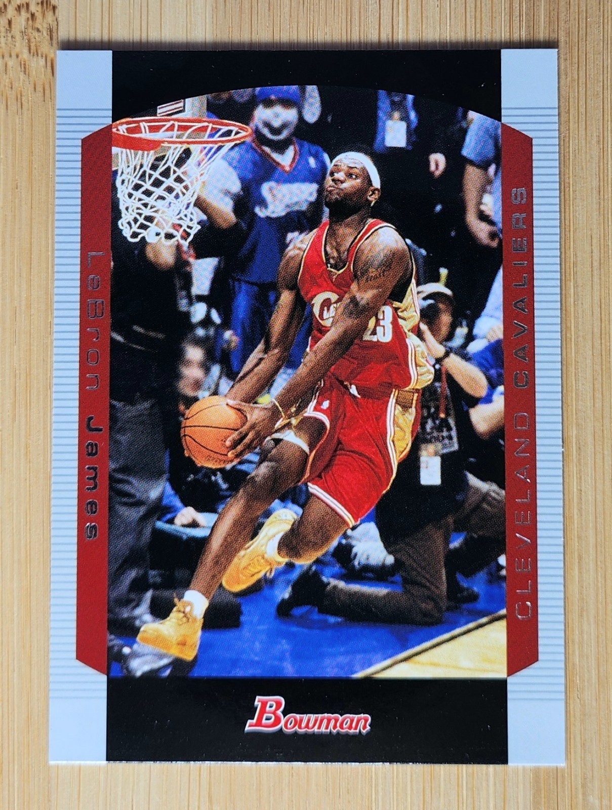 2004-05 Bowman Draft Picks & Prospects LeBron James 2nd Year Card #23