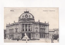 D9674) VIENNA - German VOLKSTHEATER - old!!