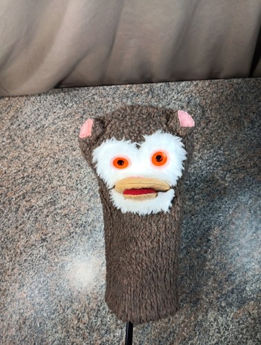 Vintage Monkey Lemar Funny Looking Animal Golf Head Cover Hand Puppet - Picture 1 of 4