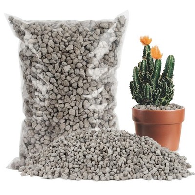 Sukh Horticultural Pumice Stone - for Plants Succulent Gray