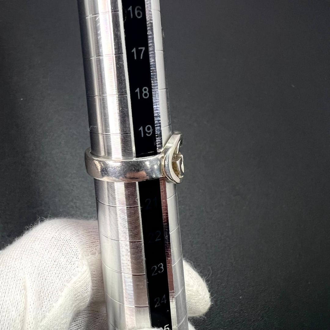 Gucci Interlocking Silver Ring 20 From Japan - image 3