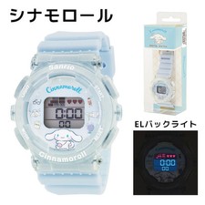 Hello Kitty Digital Watch Sanrio Cinnamoroll Clock Kids Junior Watch Japan