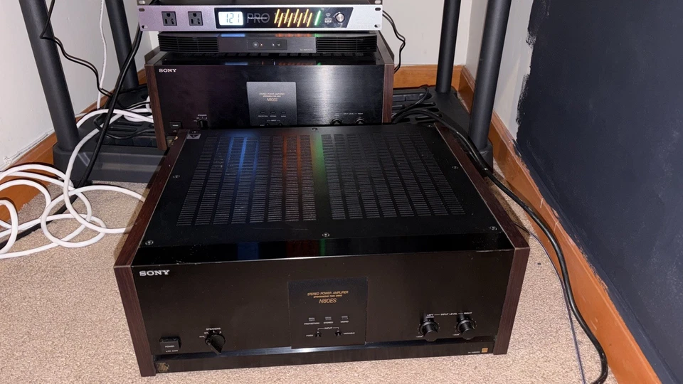 ¡LEER POR FAVOR! DOS amplificadores de potencia Sony Ta-N80es y par de altavoces Dynaco A25 Foto 4 de 4