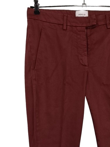 DONDUP Pantalone chino Donna Pantalone Taglia IT 44 rosso stile casual - Foto 3 di 5