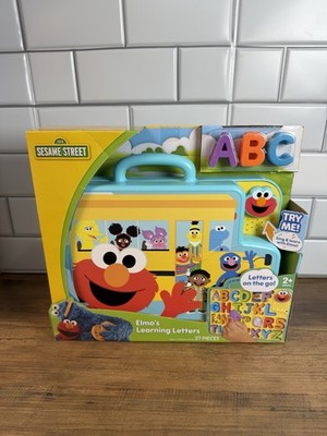 NEW Sesame Street Elmo's Learning Letters Bus-Interactive ABC s Spelling Toy