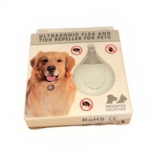 Flea & Tick Repeller: Ultrasonic Chemical-Free Preventive Solution For All Pets!