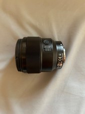 Sony FE SEL85F18 85mm f/1.8 Telephoto Lens - Black