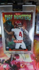 2024 Wild Card Haunted Hits Monster Hunt Jalen Milroe Turf Monster 1/1