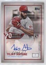 2021 Topps 70 Years of Baseball Auto Tejay Antone #70YA-TAN Auto 01wi
