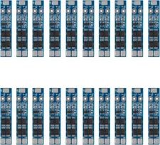 20-Pack 2S 7.4V/8.4V 8A Lithium Battery Protection Board (BMS) for 18650 Li-ion