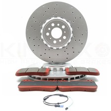 FOR BMW M5 F90 M8 F91 F92 F93 Competition FRONT BRAKE DISCS CERAMIC PADS 395mm