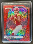 2024 Prizm Jayden Daniels SP Rookie RC Red Sparkle Rookie #347 Commanders
