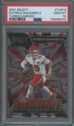 2021 Panini Select Football Patrick Mahomes II #TUR-14 Turbocharged PSA 10