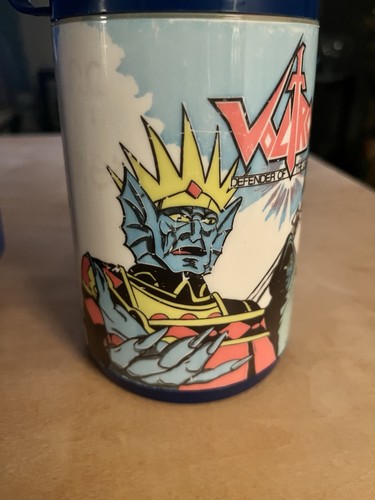 1984 Voltron Defender Of The Universe Kunststoff Brotdose mit Thermoskanne von Aladdin  - Bild 6 von 12