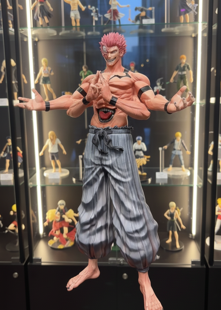 Jujutsu Kaisen RYOUMEN SUKUNA フィギュア 31cm Sukuna Ryomen Jujutsu Kaisen Collectible Anime Figure Model Statue