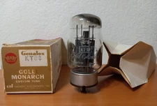 Genalex Gold Monarch KT88 Black Plate Made in England 6550 Tested Strong Tube #3