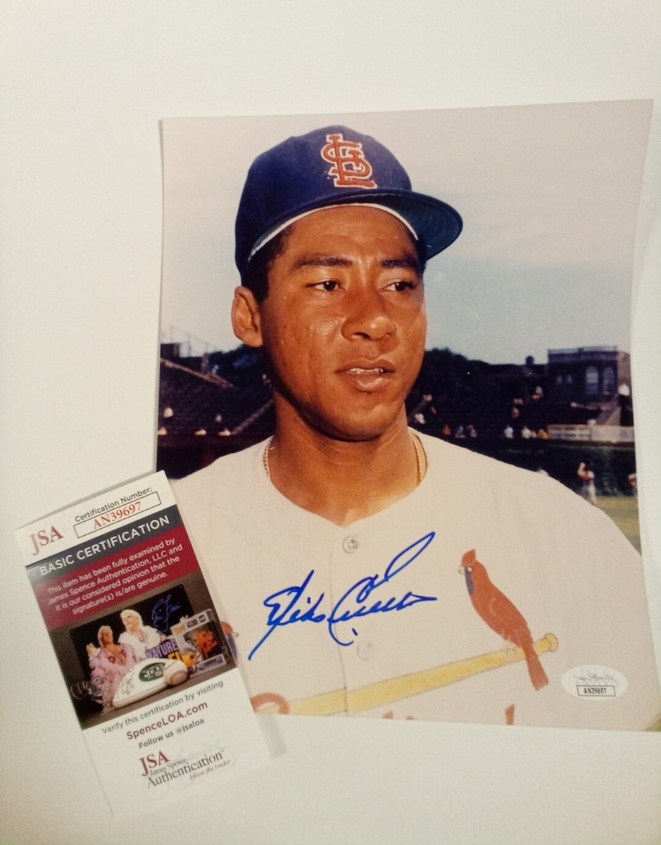 Mike Cuellar Signed 8x10 Photo Autograph St Louis Cardinals