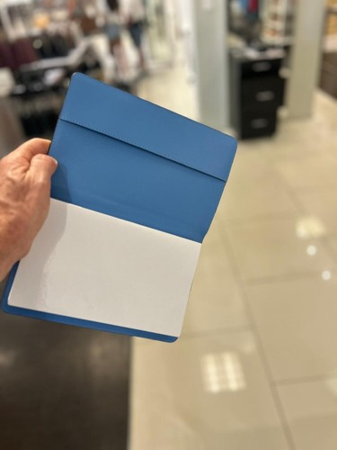 Michael Kors Giftables MD Fashion Notebook Journal Diary Agenda (Pacific Blue) - Picture 6 of 16