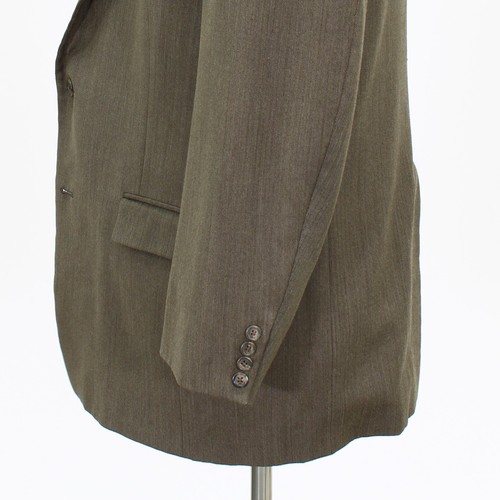 Burberry 43R 36x29 Brown Full Suit HB 2B Wool - Picture 8 of 15