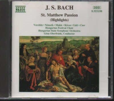 CD - J. S. BACH - St. MATTHEW PASSION ( HIGHLIGHTS ) / ZUSTAND SEHR GUT #L99#