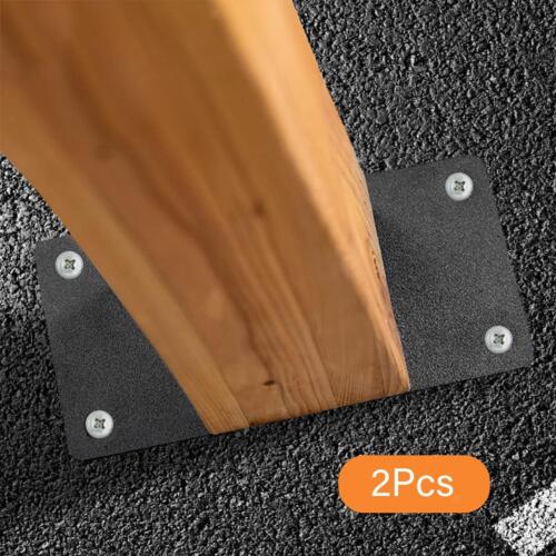 2x Deck Base Plate Heavy Duty for Post Brackets Deck Brackets Porch - Afbeelding 1 van 3