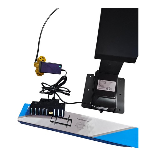 New CO-Z Motorized TV Lift for 32"-70", Wall/Cabinet Mount, Remote, Memory - Picture 4 of 15