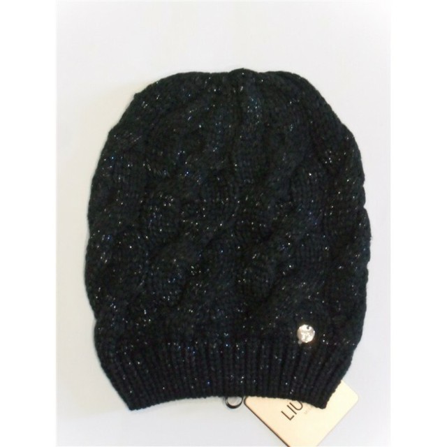 Cappello Liu Jo Cuffia Maglia Trecce 369010 M0300 Nero | Acquisti Online su  eBay