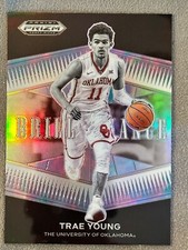 2022 Panini Prizm Draft Picks Basketball Trae Young Brilliance BR-TY Silver