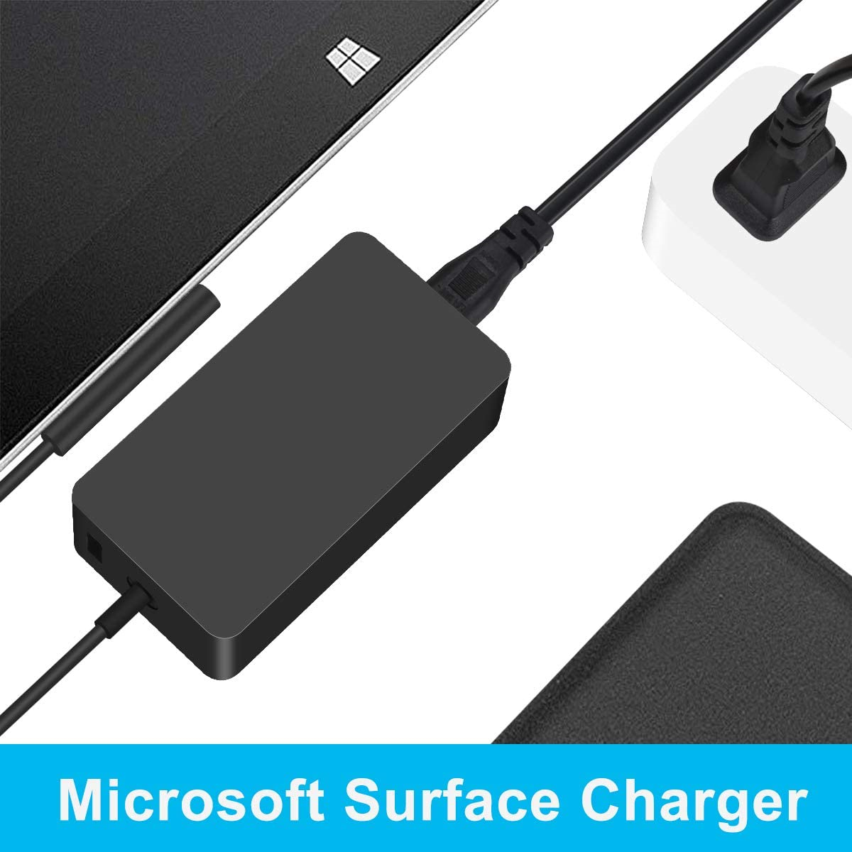 48W Surface Pro 2 Charger Power for Microsoft Surface 2 RT Pro 1 2
