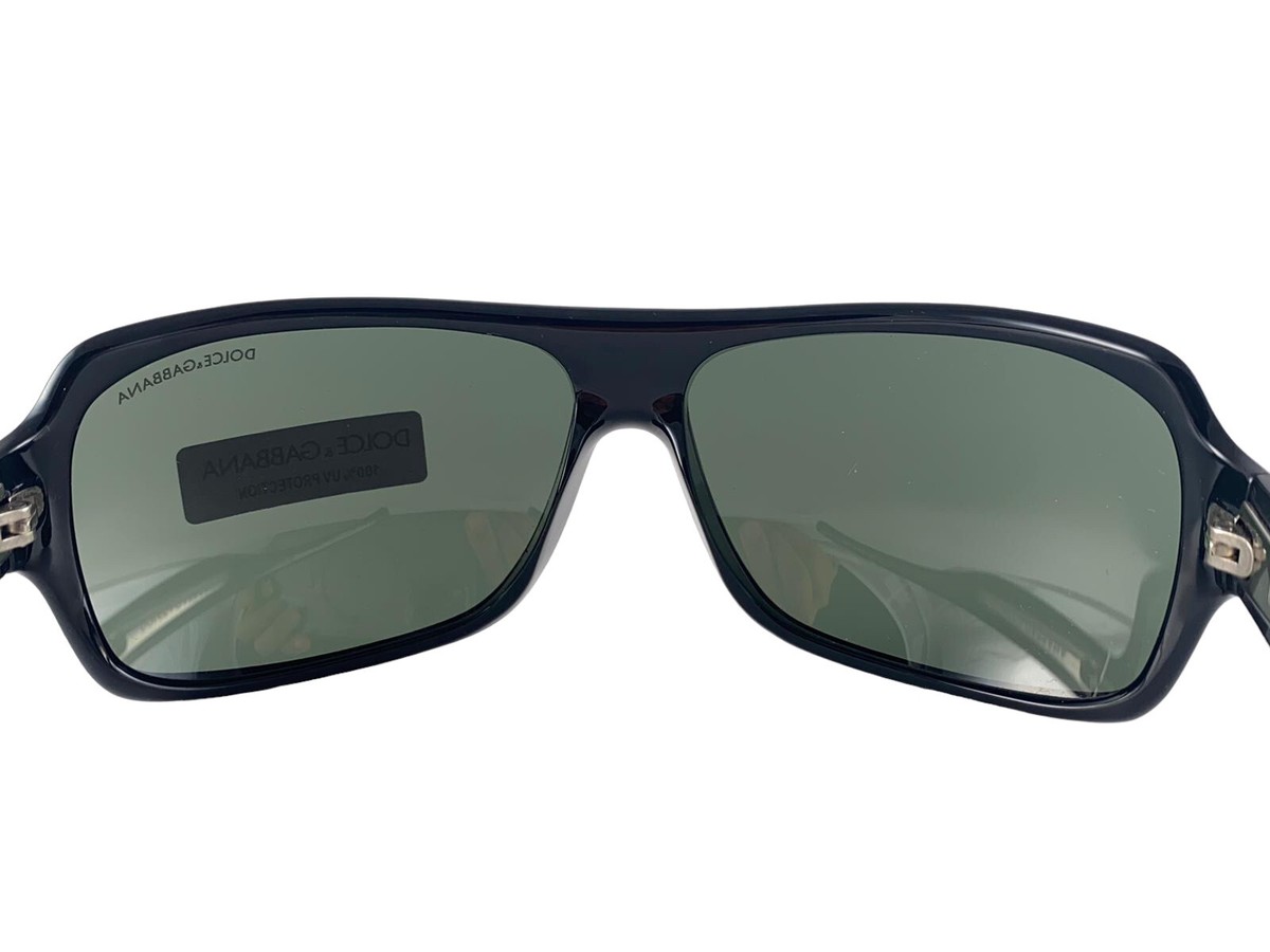 VINTAGE DOLCE & GABBANA DG 6031 OVERSIZED BLACK FRAME 