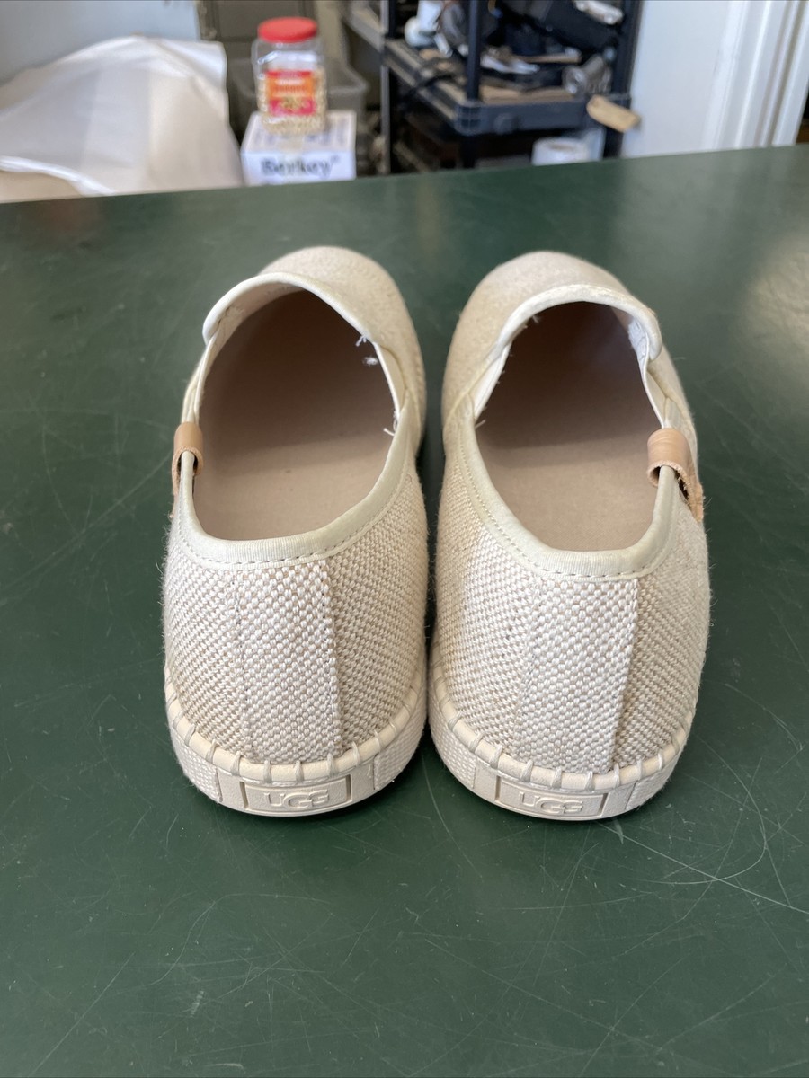 UGG Women’s luciah Slip On Sneakers Size 9 Natural Cream NEW Comfort Shoes UGG Womens Luciah Natural Slip On Shoes Sneakers 9.5 | eBay main image 4