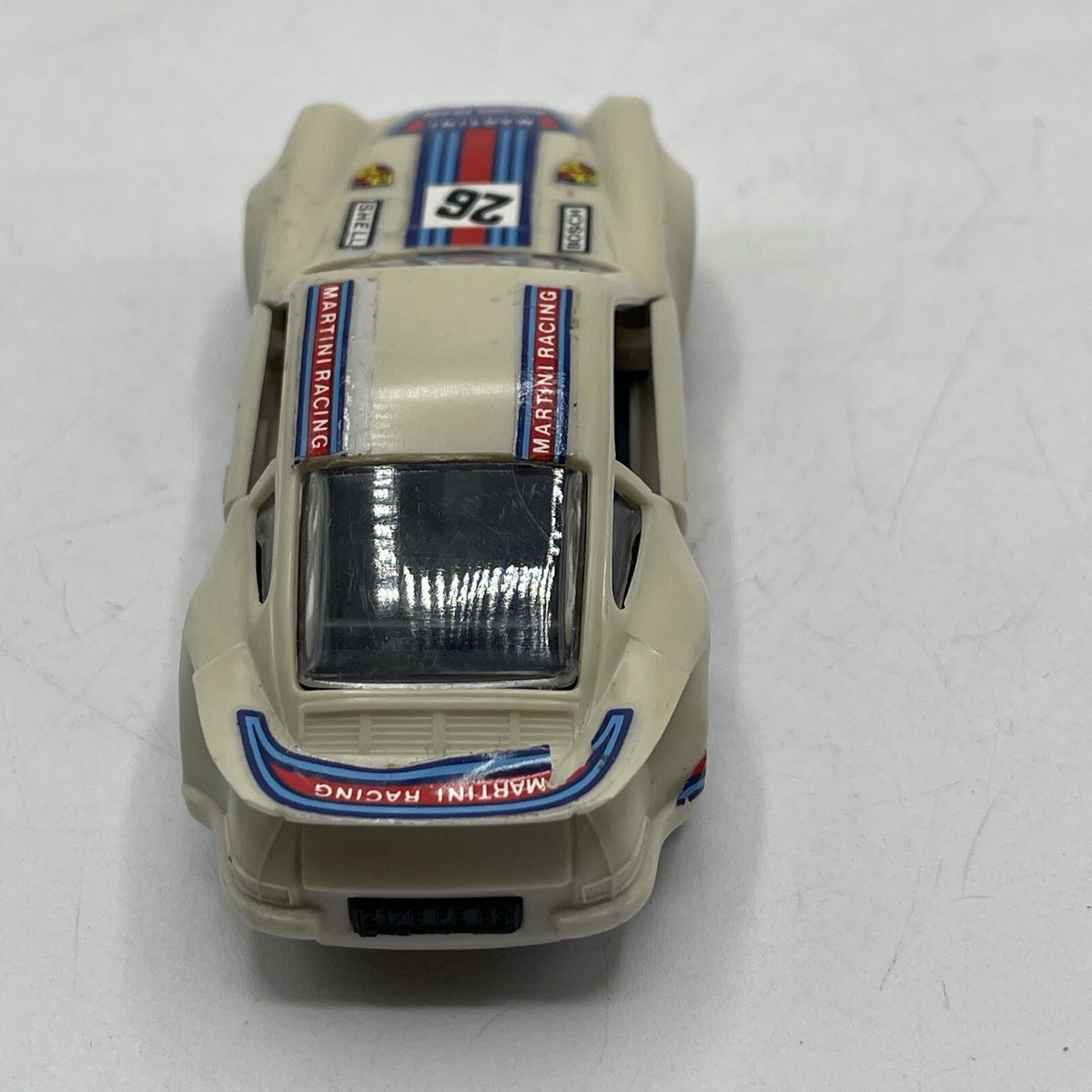 1974 JETCAR DE NOREV PORSCHE CARRERA RSR MARTINI #26 SCALE 1