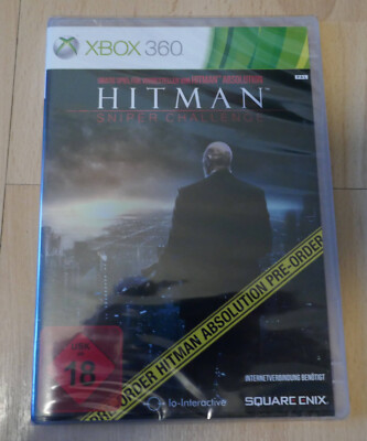 Xbox360 Hitman Sniper Challenge Pre-Order Versiegelt und Neu