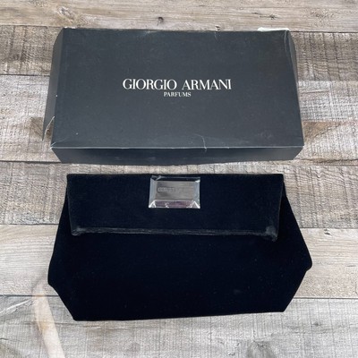 Giorgio Armani Clutch Small Bag Black