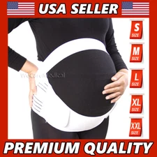 Maternity Belt Pregnancy Support Belly Back Brace White Brand New - FDA Approved