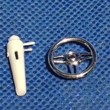 Steering Wheel 1937 Ford Convertible 124 Scale 1000s Model Car Parts 4 Sale
