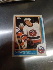 1986-87 Topps Islanders Hockey Card #162 Pat Flatley Ny New York