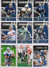 SIGNED BOB LILLY DALLAS COWBOYS RING OF HONOR FOOTBALL CARD  - HOF - COWBOYS