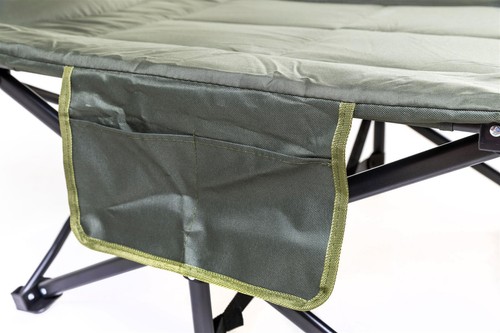 Mostal Letto Pieghevole Verde Brandina da Pesca Compatta Carpa Campeggio - Imagen 5 de 8