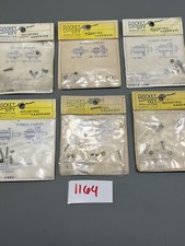 Lot vintage parts for Model Airplane mounting hardware