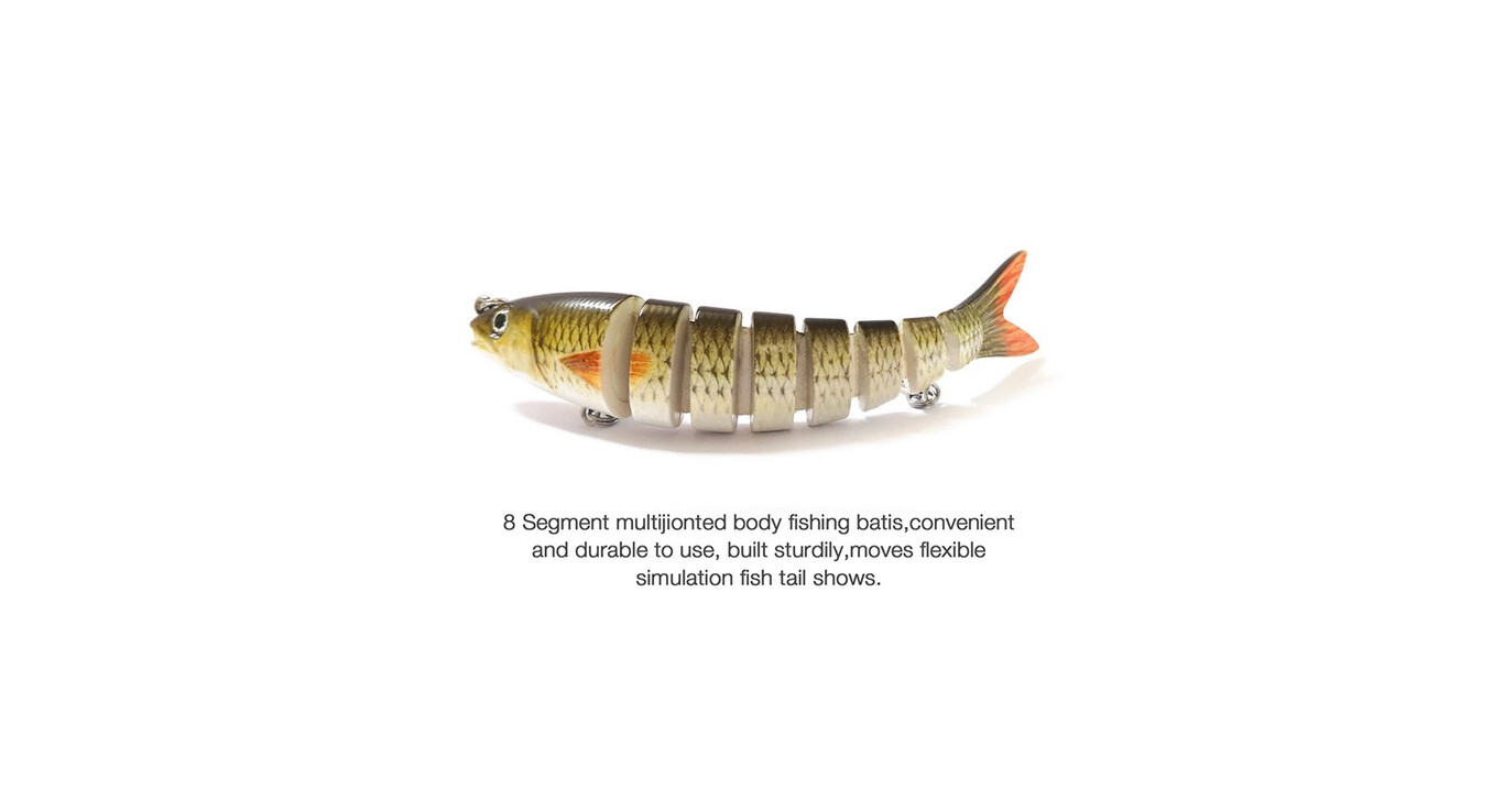5 x 2 SWIMBAIT BAIT for SPINNING TROUT PIKE BASS PERCH LAKE SEA - 19gr -14cm - Image 5