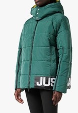 Just Cavalli Women's/unisex Puffer Jackets Size 48it/16uk Oversized Remov Hood
