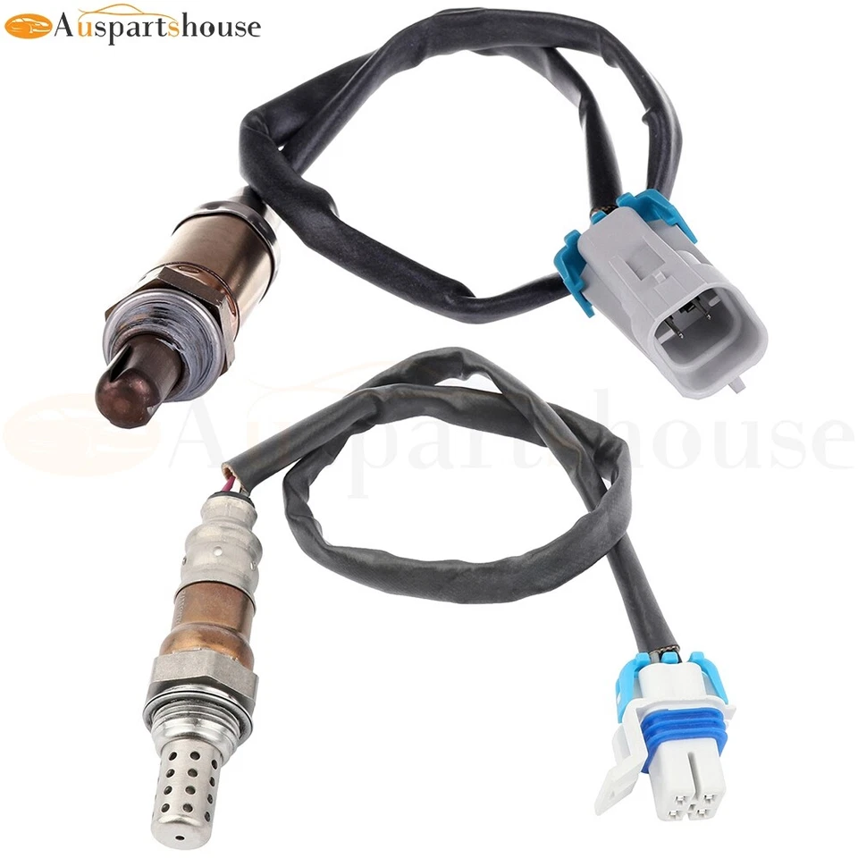 Sensor de oxígeno O2 02 2 piezas para Cadillac Seville 2001-2003 4,6 L aguas arriba + aguas abajo Foto 3 de 4