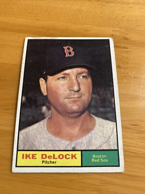 Ike DeLock 1961 Topps #268 Boston Red Sox VG A