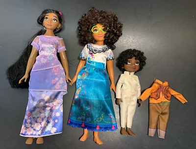Disney ENCANTO MIRABEL ISABELA & ANTONIO Ceremony Fashion Doll Set Lot of 3