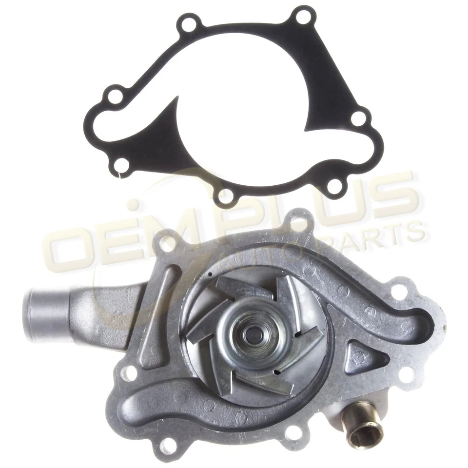 Bomba de agua del motor con junta para Dodge B150 D150 1992 Dakota W150 Ramcharger 5,2 L Foto 2 de 4