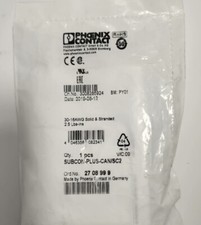 1PC NEW Phoenix Contact SUBCON-PLUS-CAN/SC2 2708999 bus connector