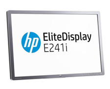 HP E241i 24" Full HD IPS LED Display Port DVI VGA Monitor With Cable - NO STAND