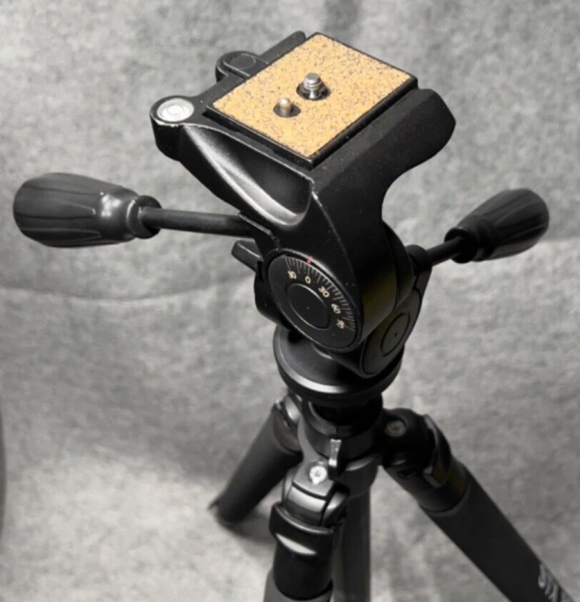 nib STX PRO 72 TRIPOD STX-PRO72 $159 3 Way Pan Head Video Photography Camera - Image 2 of 4