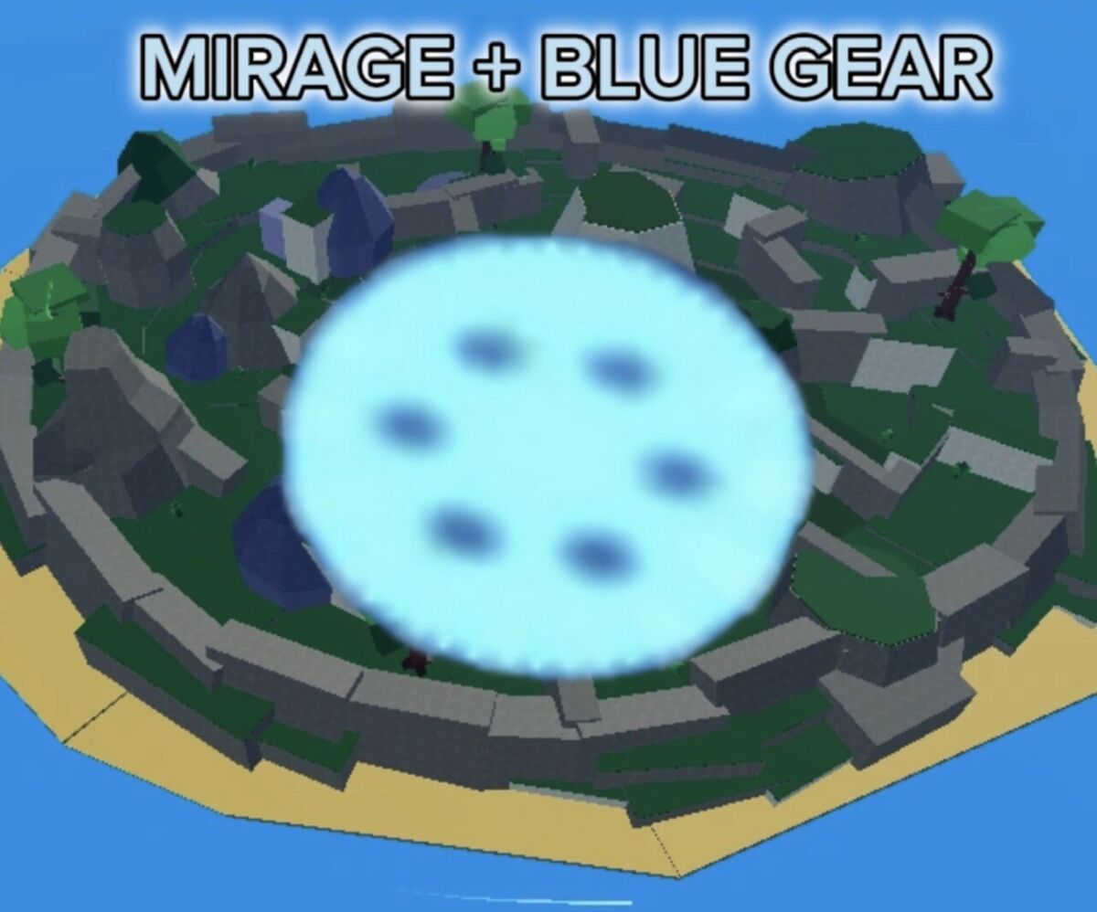 ⭐️Cheap⭐️)Roblox Blox Fruits Mirage + Gear Service